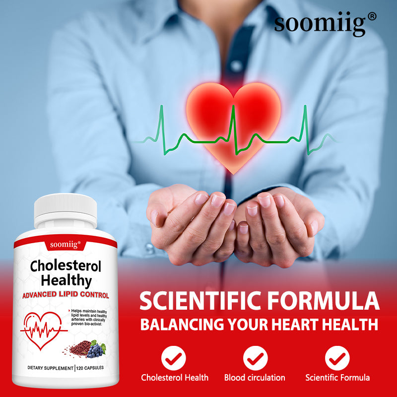 Soomiig® Cholesterol Healthy & Advanced Lipid Control Support Supplement