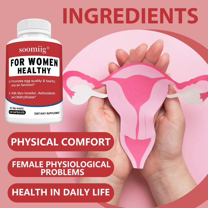 Soomiig® Myo-Inositol & Antioxidant Women's Health & Ovarian Support Supplement
