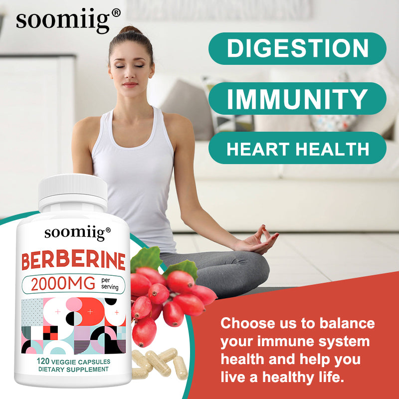 Soomiig® Natural Berberine Advanced Formula Supplement