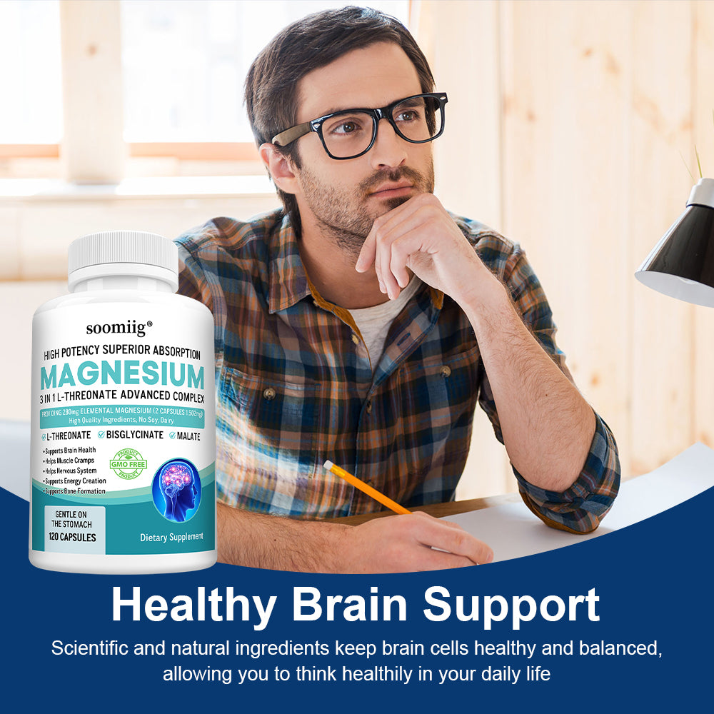Soomiig® 3-in-1 Magnesium L-Threonate Advanced Complex