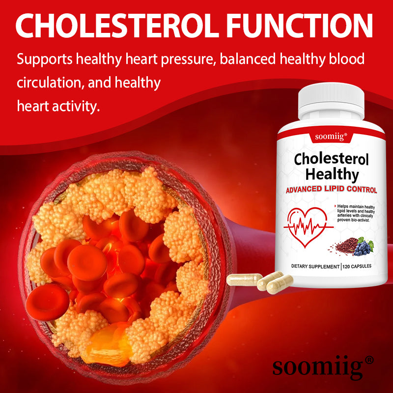 Soomiig® Cholesterol Healthy & Advanced Lipid Control Support Supplement