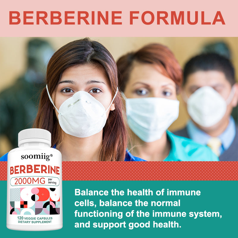 Soomiig® Natural Berberine Advanced Formula Supplement