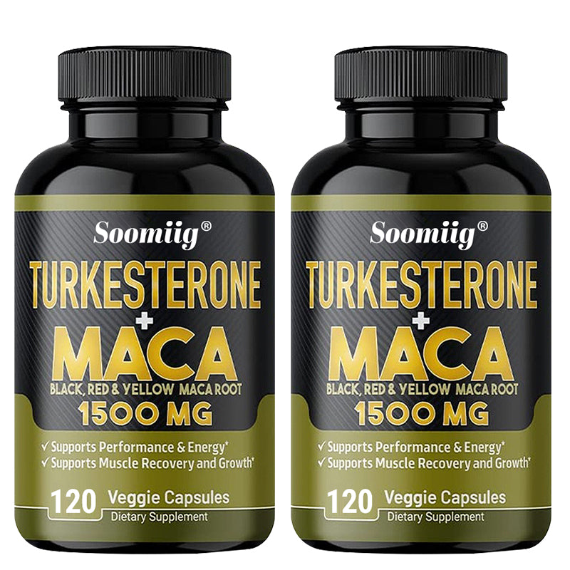 Turkesterone+Maca - Dual Powerhouse Ignites Peak Natural Male Vitality