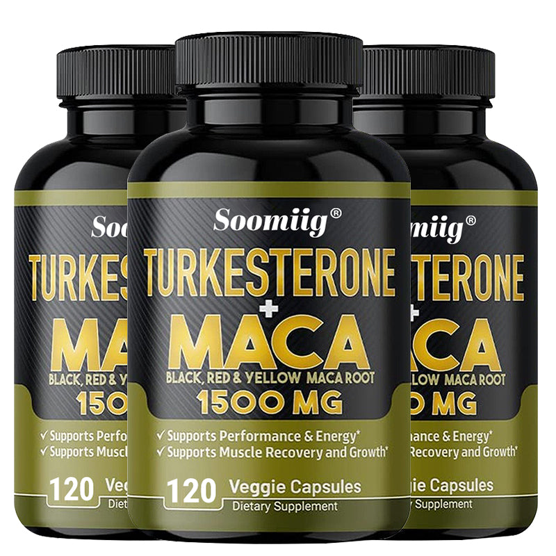 Turkesterone+Maca - Dual Powerhouse Ignites Peak Natural Male Vitality