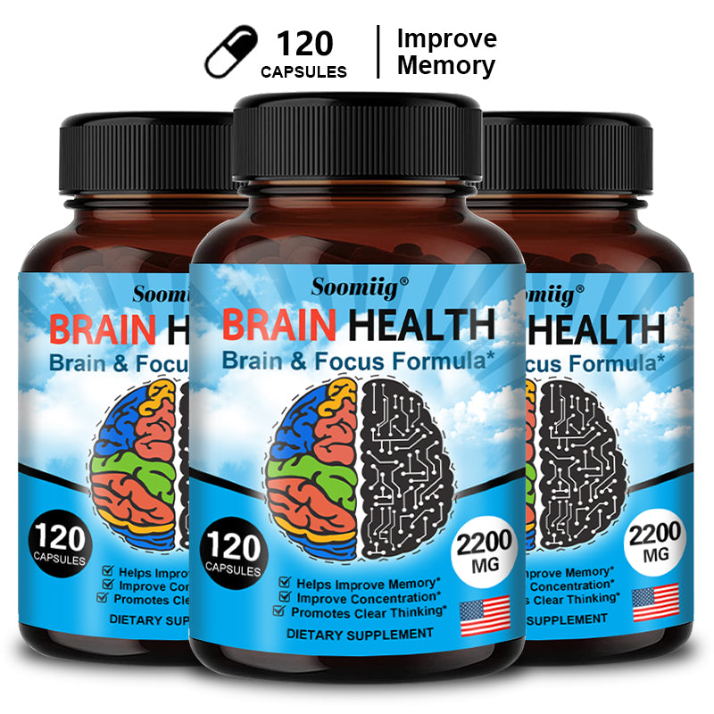 Brain Focus - Premium Herbal Mix Locks Steady All-Day Mental Clarity