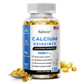 Balincer Calcium & Vitamin D3 Supplement, with Calcium D3+K2+B12, Support Immune Health, 120 Capsules