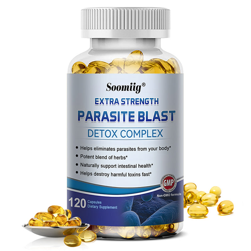 Parasite Detox - Herbal Gut Cleanse Resets Inner Digestive Wellness