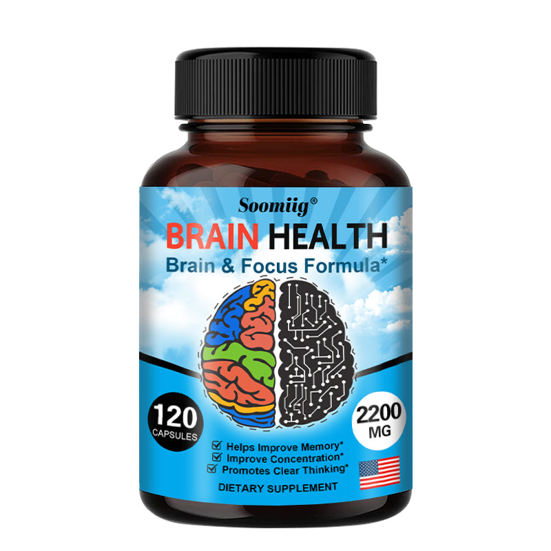 Brain Focus - Premium Herbal Mix Locks Steady All-Day Mental Clarity
