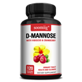 Soomiig® D-Mannose Supplement with Hibiscus & Cranberry | Advanced Urinary Tract Health & Bladder Cleanse Formula