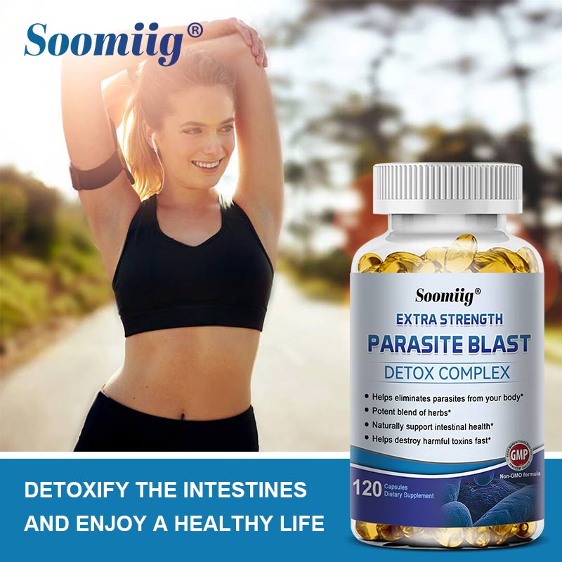 Parasite Detox - Herbal Gut Cleanse Resets Inner Digestive Wellness