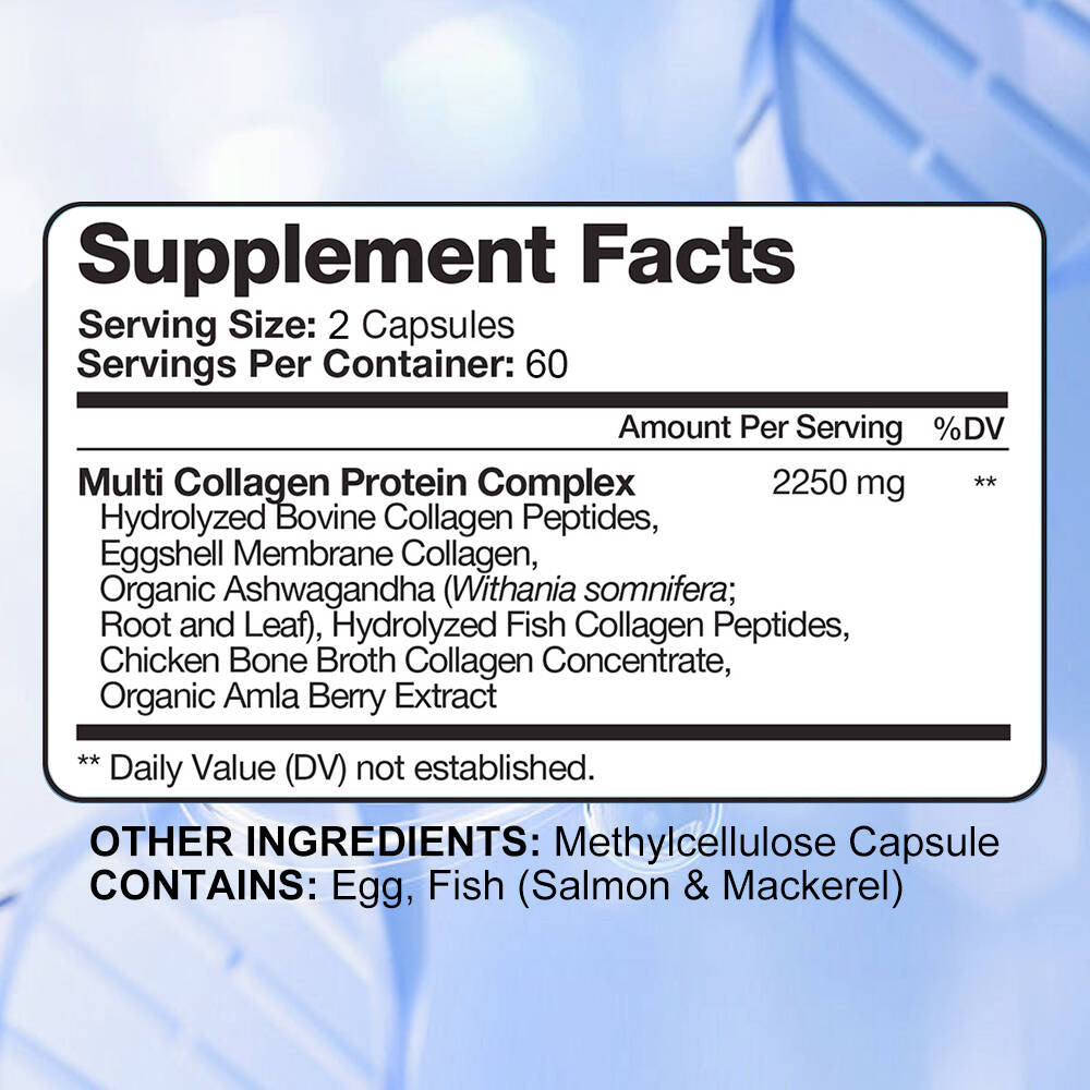 Multi Collagen - Age-Defying Inner Beauty From 5-Type Collagen