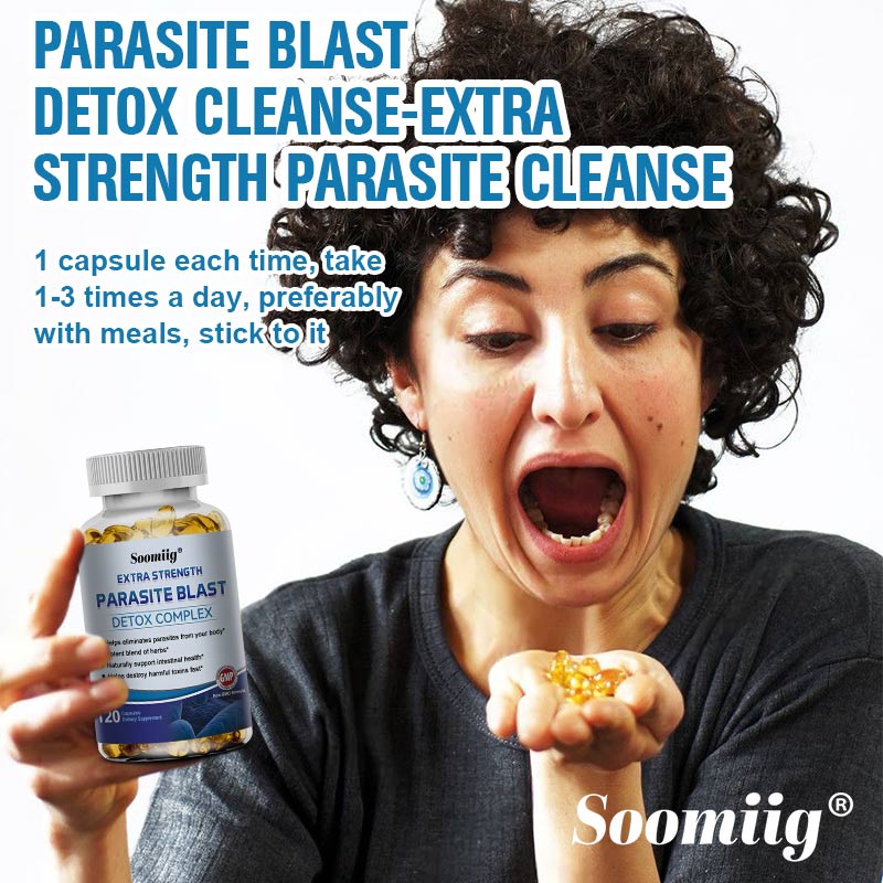 Parasite Detox - Herbal Gut Cleanse Resets Inner Digestive Wellness