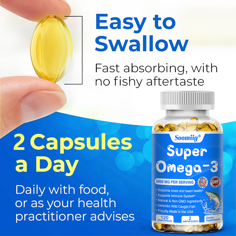 Advanced Omega-3 - Lcelandic Wild Fish Guards Heart & Cognitive Youth