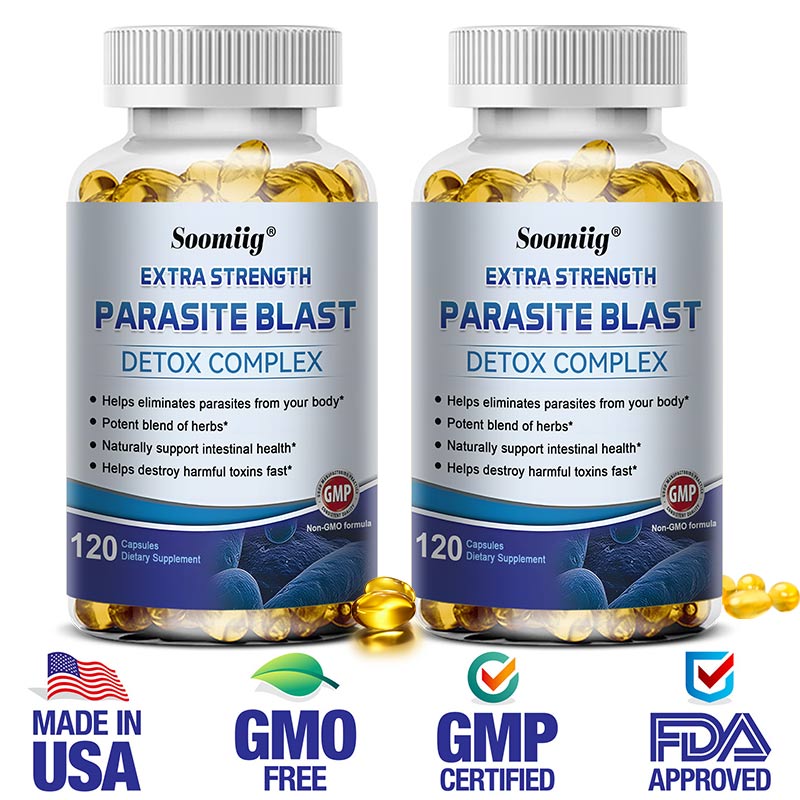 Parasite Detox - Herbal Gut Cleanse Resets Inner Digestive Wellness
