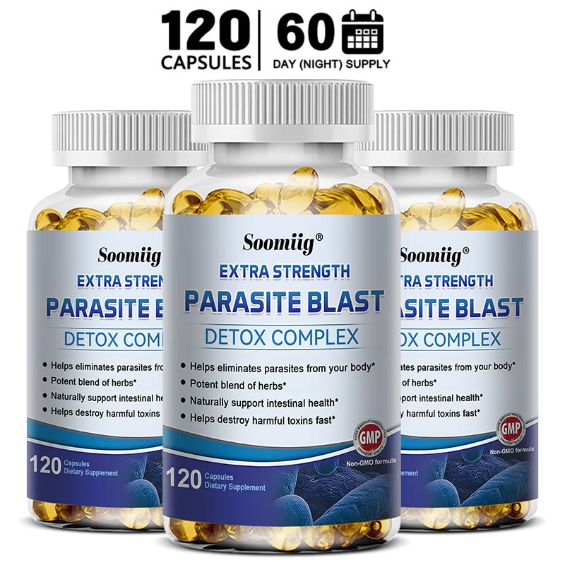 Parasite Detox - Herbal Gut Cleanse Resets Inner Digestive Wellness