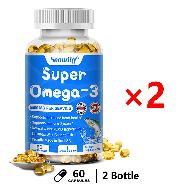Advanced Omega-3 - Lcelandic Wild Fish Guards Heart & Cognitive Youth
