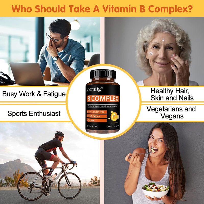 Soomiig® High Potency B Complex | Energy Metabolism & Nervous System Support