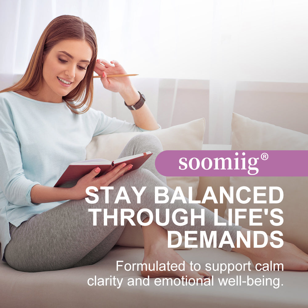 Soomiig® Advanced Saffron Blend Complex with Rhodiola & L-Theanine