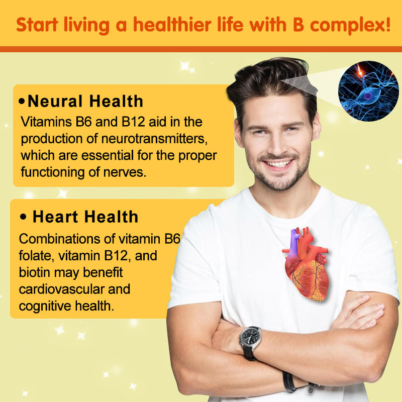 Soomiig® High Potency B Complex | Energy Metabolism & Nervous System Support