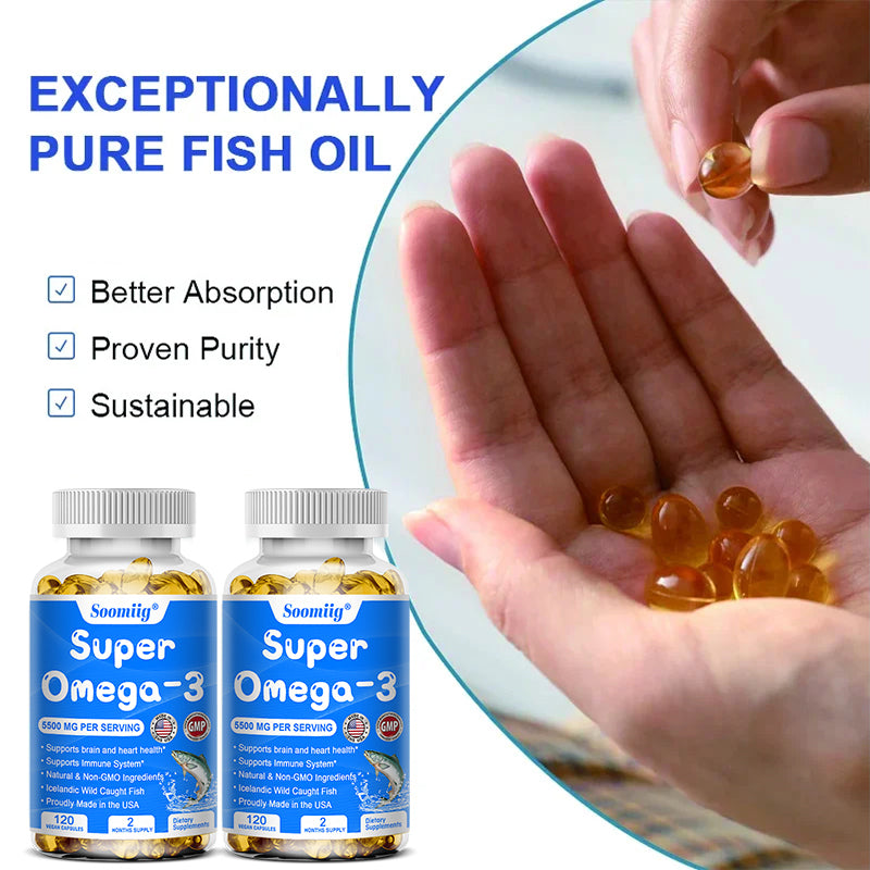 Advanced Omega-3 - Lcelandic Wild Fish Guards Heart & Cognitive Youth