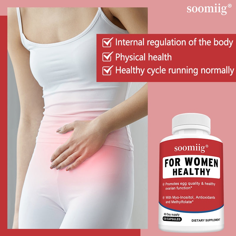 Soomiig® Myo-Inositol & Antioxidant Women's Health & Ovarian Support Supplement
