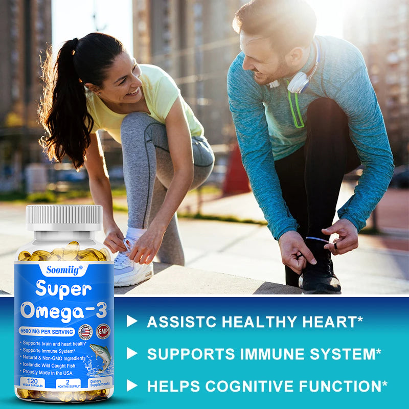 Advanced Omega-3 - Lcelandic Wild Fish Guards Heart & Cognitive Youth