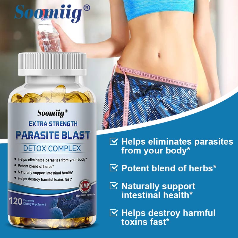 Parasite Detox - Herbal Gut Cleanse Resets Inner Digestive Wellness