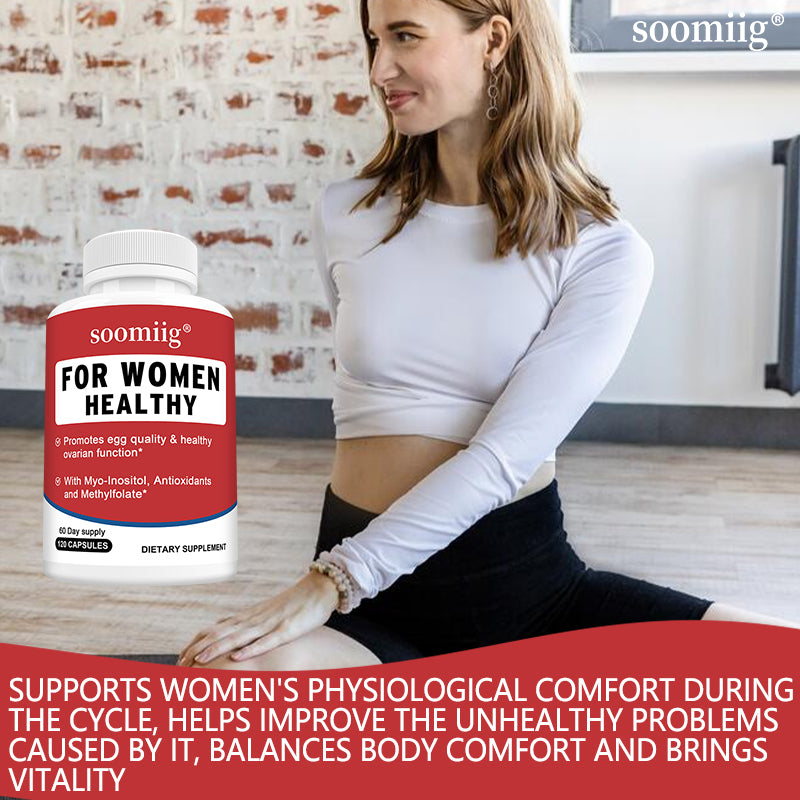Soomiig® Myo-Inositol & Antioxidant Women's Health & Ovarian Support Supplement
