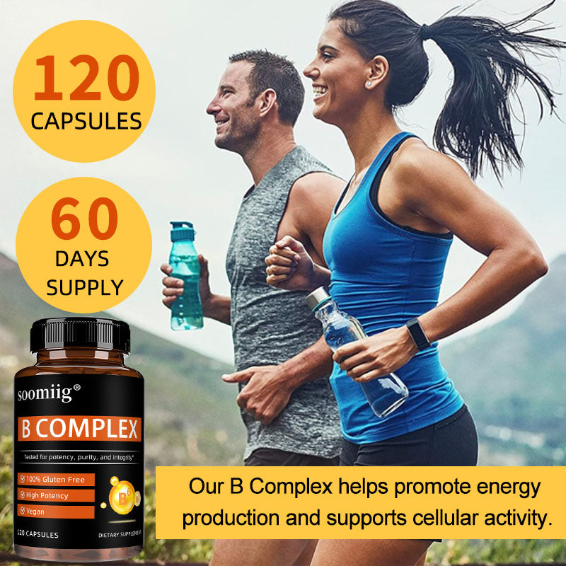 Soomiig® High Potency B Complex | Energy Metabolism & Nervous System Support