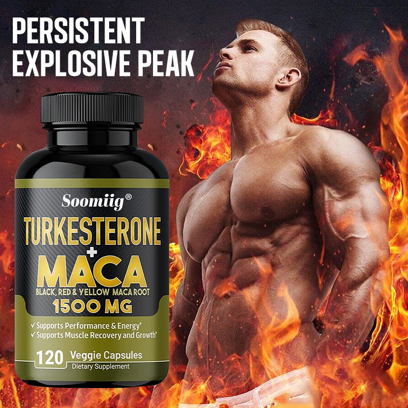 Turkesterone+Maca - Dual Powerhouse Ignites Peak Natural Male Vitality