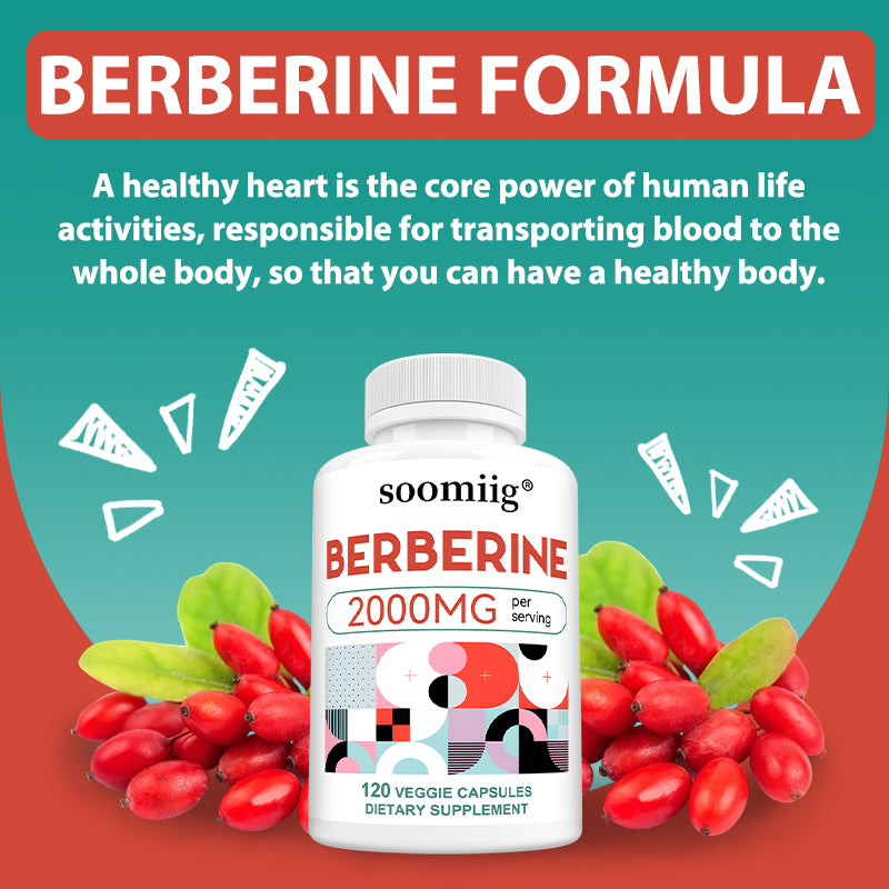 Soomiig® Natural Berberine Advanced Formula Supplement