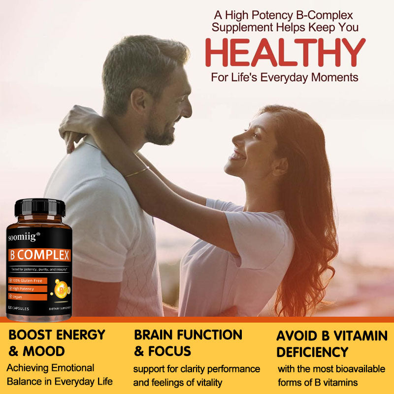 Soomiig® High Potency B Complex | Energy Metabolism & Nervous System Support
