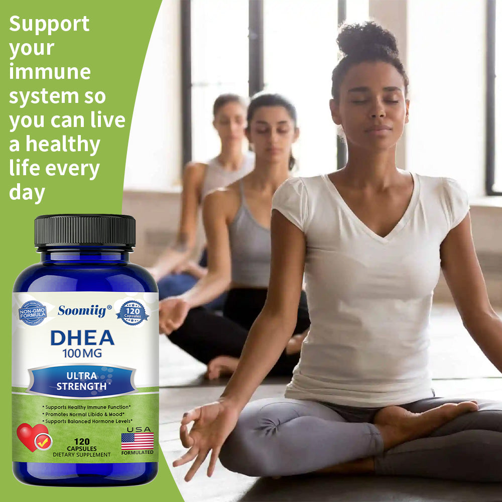 DHEA 100mg - Balanced Hormone For Timeless Mood & Bodily Vitality