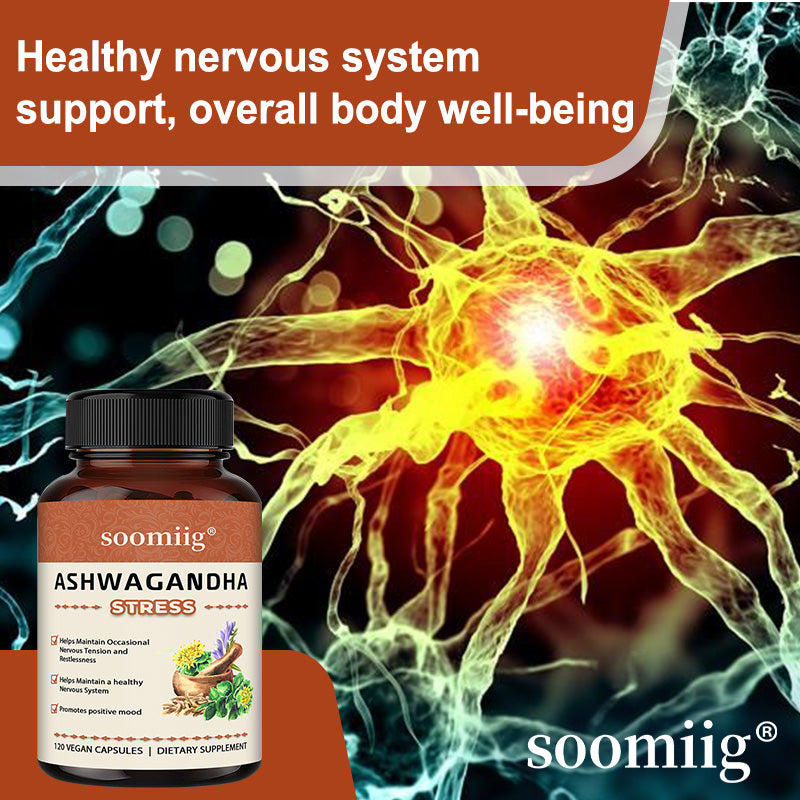 Soomiig® Ashwagandha Stress Relief & Nervous System Support Capsules