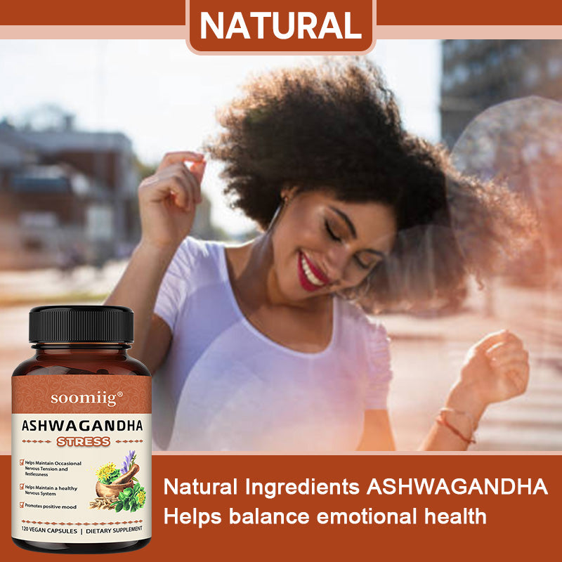 Soomiig® Ashwagandha Stress Relief & Nervous System Support Capsules