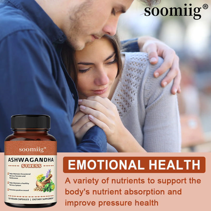 Soomiig® Ashwagandha Stress Relief & Nervous System Support Capsules