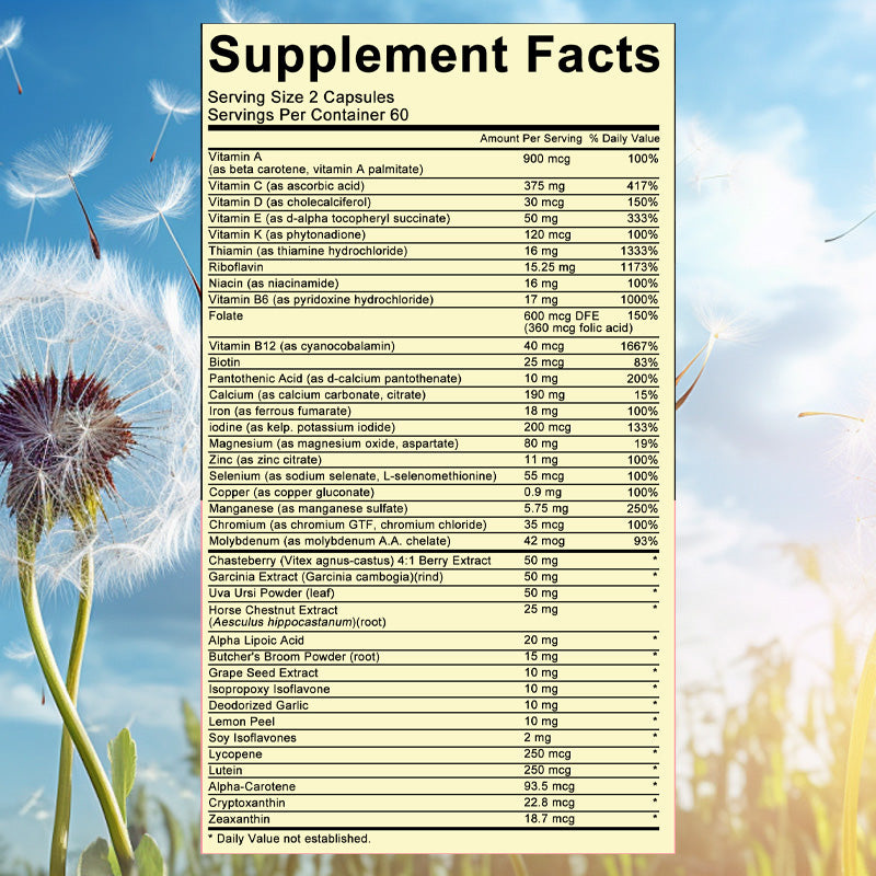 Soomiig® Multivitamin for Active Women | Daily Energy, Immune Support & Joint Health Formula