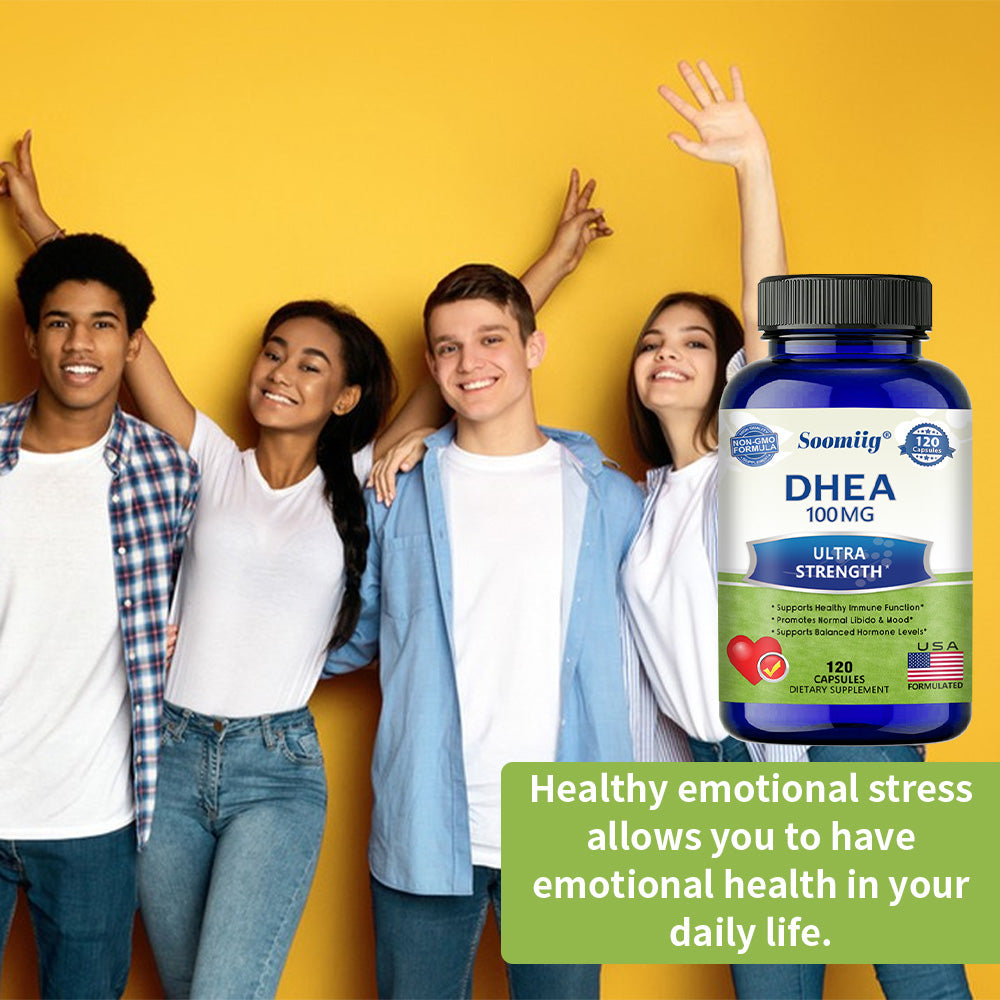 DHEA 100mg - Balanced Hormone For Timeless Mood & Bodily Vitality