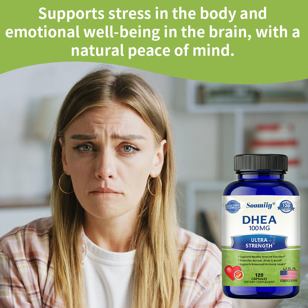 DHEA 100mg - Balanced Hormone For Timeless Mood & Bodily Vitality