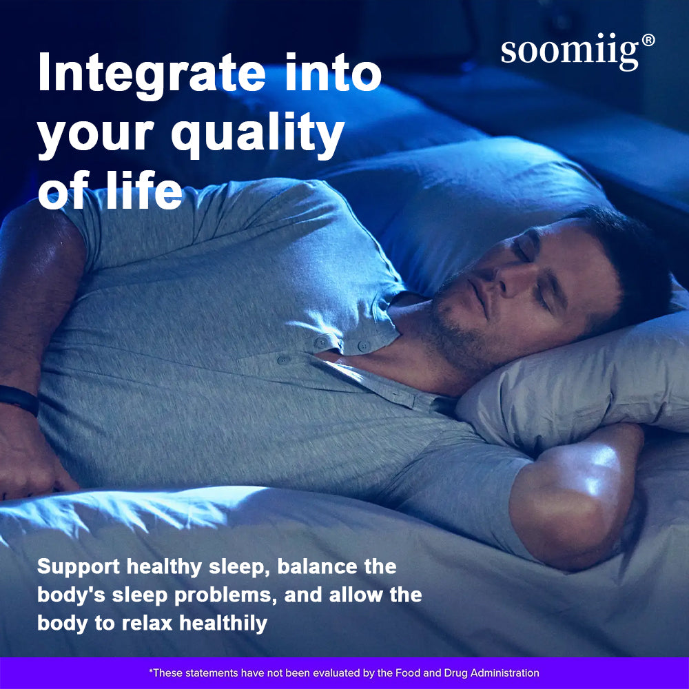 Soomiig® Magnesium Glycinate Complex + Vitamin D3, K2 & Aloe Vera Extract