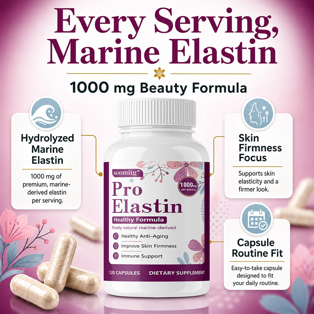 Soomiig® Pro Marine Elastin Beauty Formula & Skin Firmness Supplement