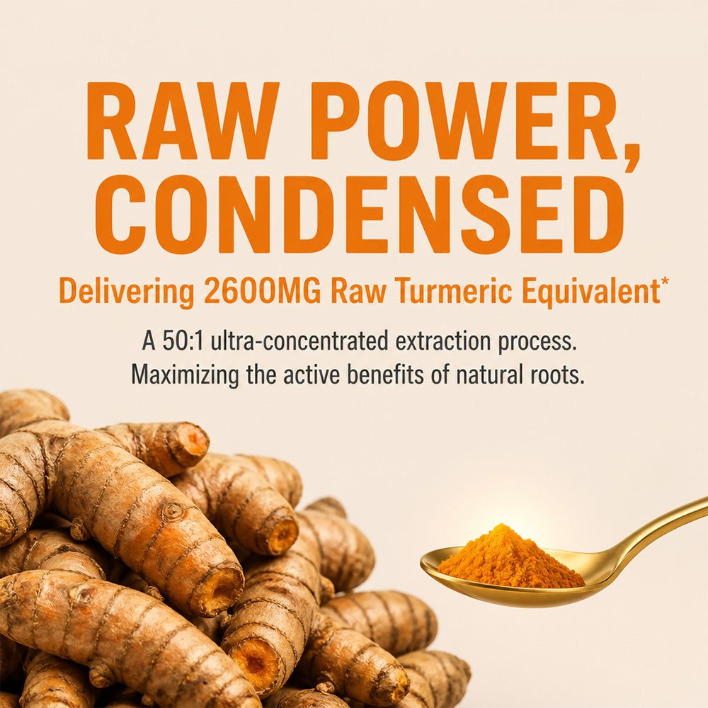 Soomiig® Turmeric Curcumin & Ginger Supplement | Joint Support & Antioxidant Formula
