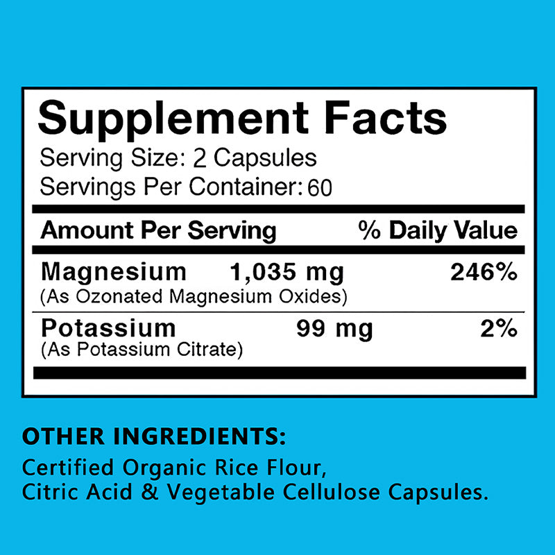 Soomiig® Magnesium Cleanse & Oxygen-Based Digestive Support Supplement