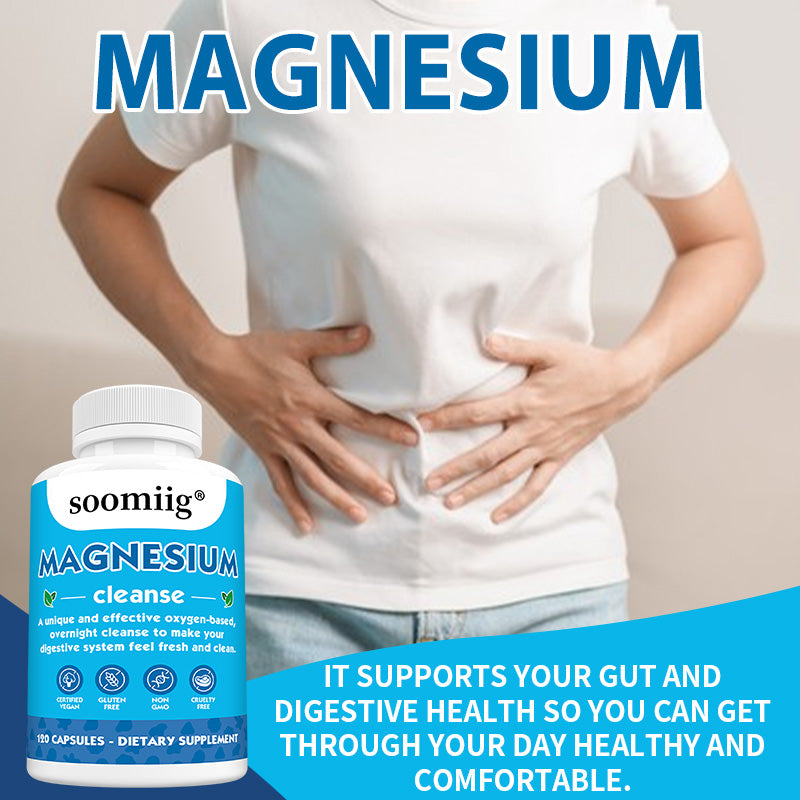 Soomiig® Magnesium Cleanse & Oxygen-Based Digestive Support Supplement