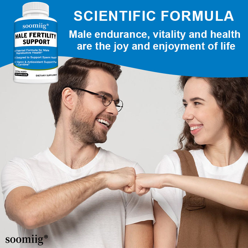 Soomiig® Male Fertility Support Supplement with Vitamins, Antioxidants & L-Carnitine