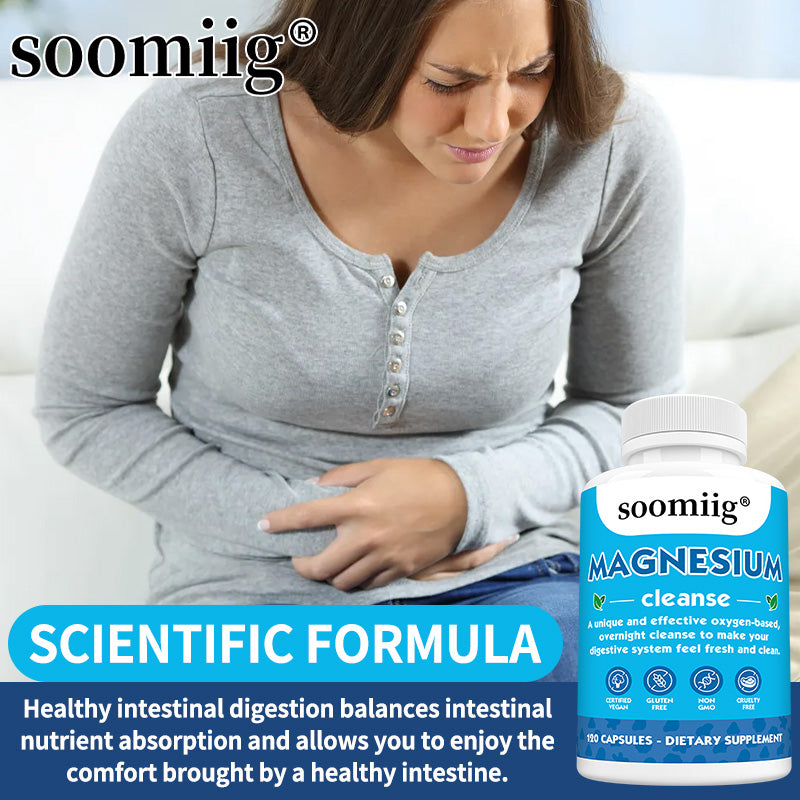 Soomiig® Magnesium Cleanse & Oxygen-Based Digestive Support Supplement