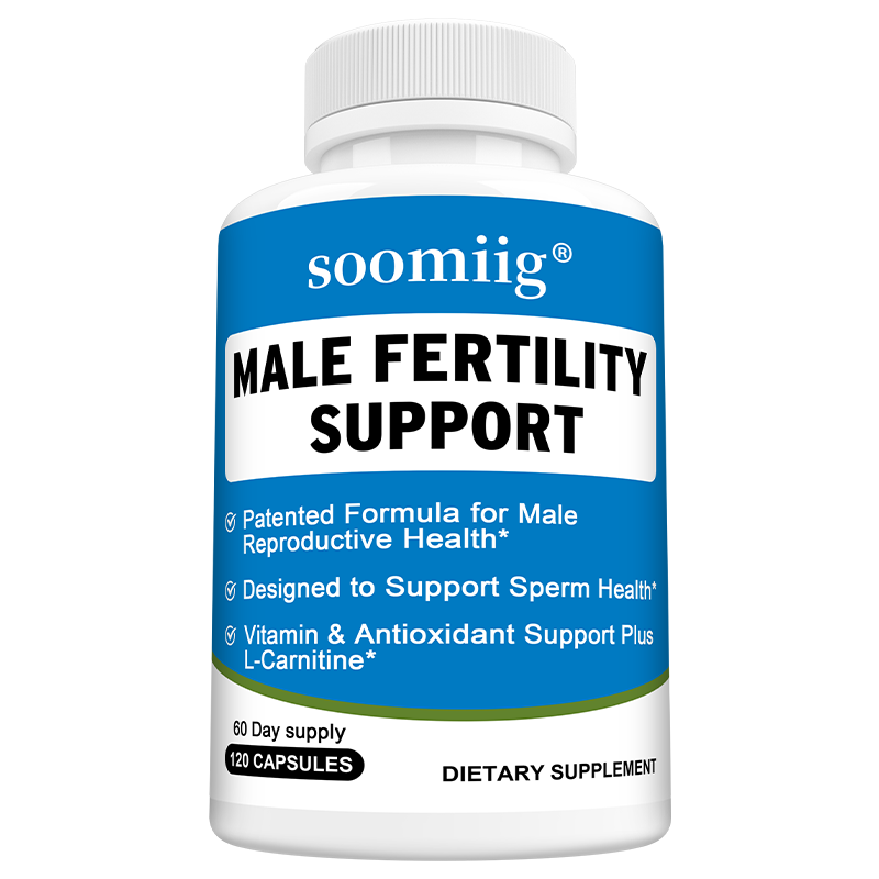 Soomiig® Male Fertility Support Supplement with Vitamins, Antioxidants & L-Carnitine