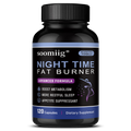 Soomiig® Night Time Fat Burner & Sleep Support Supplement with Melatonin & Natural Extracts