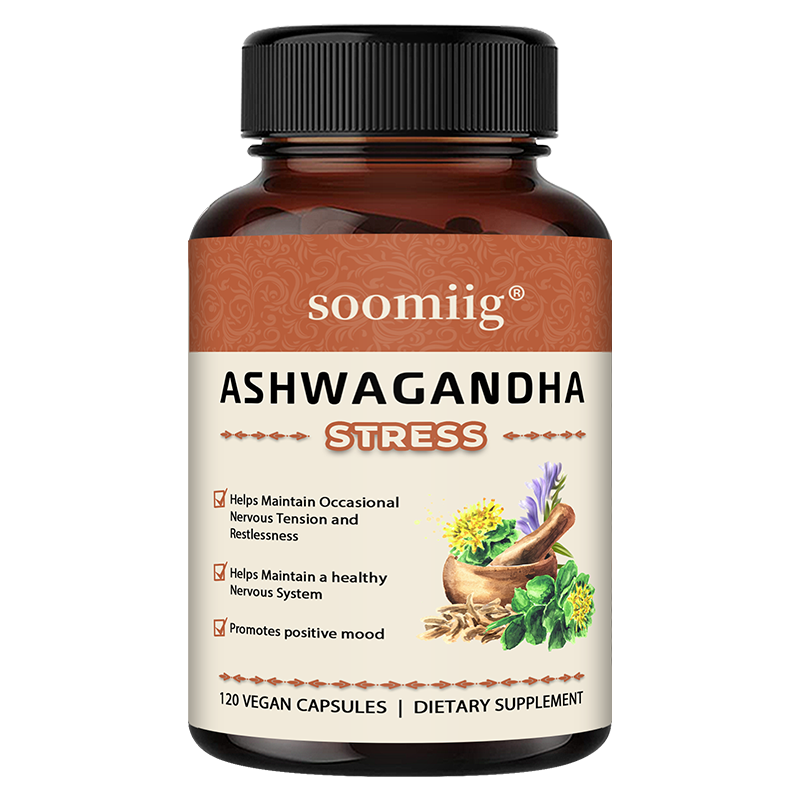 Soomiig® Ashwagandha Stress Relief & Nervous System Support Capsules