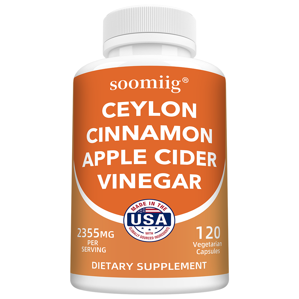 Soomiig® 5-in-1 Ceylon Cinnamon & Apple Cider Vinegar Complex